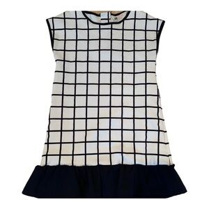Girls checkered print dress